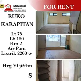 DISEWAKAN RUKO DI KARAPITAN BANDUNG