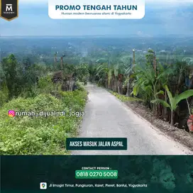Tanah dekat Pasar Pleret di Pleret Bantul Jogja Siap Bangun