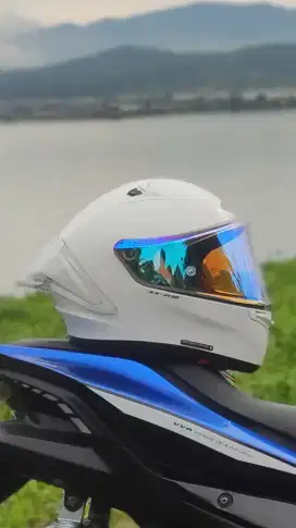 Helm NJS ZX1R GT Vista White Putih