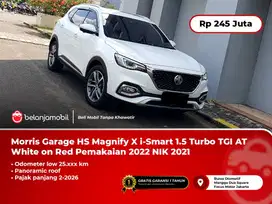 [ LOW KM ] MG HS Magnify X i-Smart 1.5 Turbo TGI AT White 2021/2022