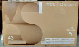 [BARU Full HD Google TV] TCL 43 inchi YouTube/Netflix/PlayStore | 43G9