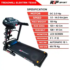 TREADMILL ELEKTRIK TEKSAS
