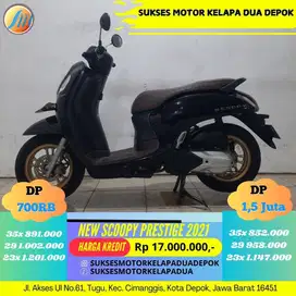 HONDA NEW SCOOPY PRESTIGE 2021 CASH/KREDIT/TUKAR TAMBAH