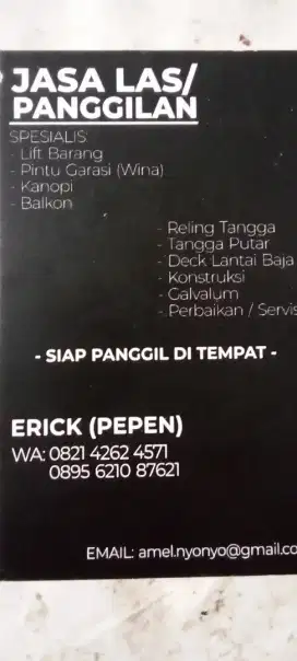 Jasa las listrik panggilan