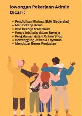 Lowongan Kerja online Shop