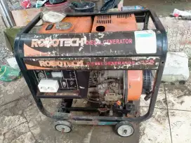 JUAL GENSET SOLAR Robot tech Yanmar normal tidak ada aki 7500 Watt
