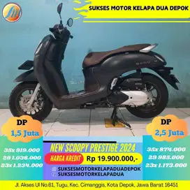 HONDA NEW SCOOPY PRESTIGE 2024 CASH/KREDIT SYARAT MUDAH KTP/KK