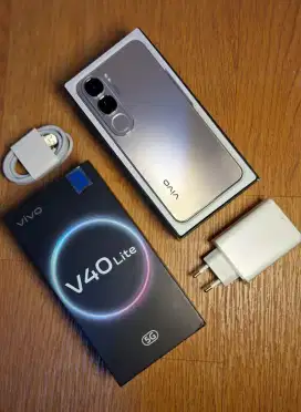 VIVO V40 LITE 5G 8GB 256GB MULUS LENGKAP NOKEN