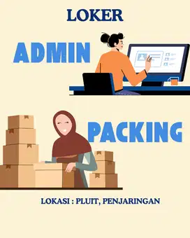 Lowongan Admin Online Shop & Landing Page Creator + Tim Packing