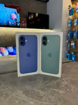 Iphone 16 plus  128Gb  ready teal&ultramarine cash creditnya bisa loh