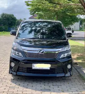 Toyota Vellfire 2.4 ZG Audioless Automatic 2014