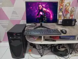 PC GAMING DESIGN + LCD + RAM 8 GB + HD 500 GB + GAMES FILM APP