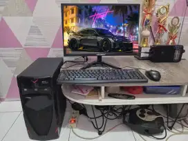 PC GAMING DESIGN + LCD + RAM 8 GB + HD 500 GB + GAMES FILM APP
