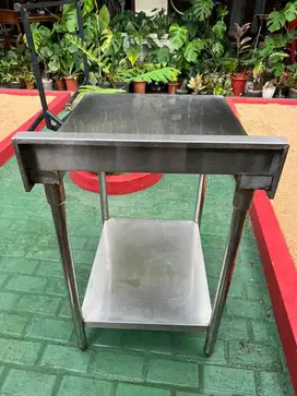 Meja Dapur / Meja Kompor Stainless Steel Second