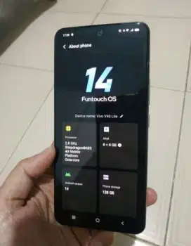 Vivo V40 Lite 4G RAM 8+8/128 GB