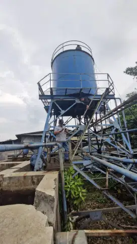 Pelapisan tangki pakai fiberglass