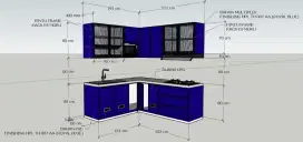 Tukang mebel hpl Surabaya