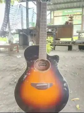 gitar akustik elektrik yamaha apx600 original