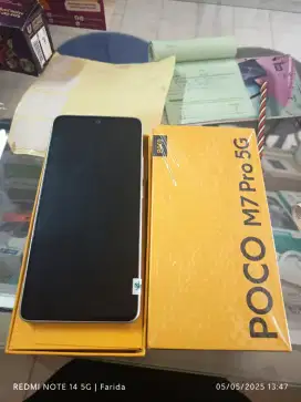 Poco M7 pro  8/256gb bekas fullset normal bisa TT
