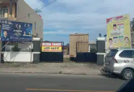 Dijual tanah di jalan raya Krui