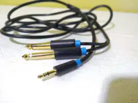 Vention kabel aux dual mono akai 6.5 to 3.5 stereo