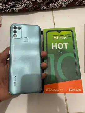 infinix hot 10 Play ram 4/64 Gb