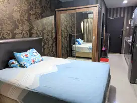 Studio Lantai Rendah Apartemen Tamansari Semanggi full Furnish