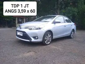 TDP Hanya 1 Juta Toyota Vios 1.5 G AT 2014 Silver