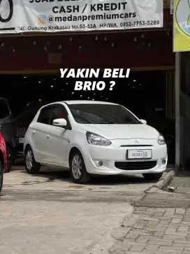 (DP 10JT) ISTIMEWA MITSUBISHI MIRAGE EXCEED AT 2015/2016 BRIO