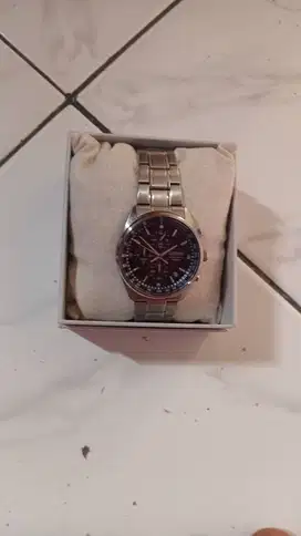 Seiko chronograph original lengkap pemakaian 3 bulan
