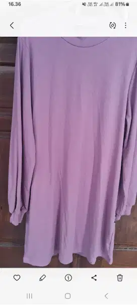 Tunik  Kaos Knit Halus