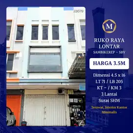 Ruko Raya Lontar Sambikerep Surabaya
