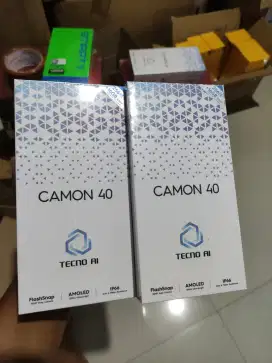 Camon 40 8/256 gb, Baru, No repack