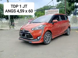 TDP Hanya 1 Juta Toyota Sienta 1.5 Q AT 2017 Oranye