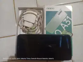 Oppo A31 Ram 4/128gb Fullset No Minus Siap Pakai, Rp 850rb Nego Tipis