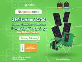 Pompa Air Tenaga Surya - 2 HP - Surface / Pompa Permukaan