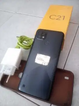 Hp Bekas Ibu Realme C21 4/64 Fullset