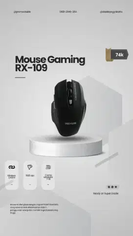 mouse gaming rexus RX109