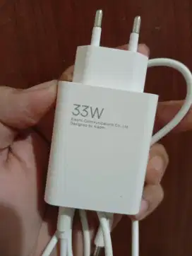 Charger xiaomi redmi 33 watt original 100%
