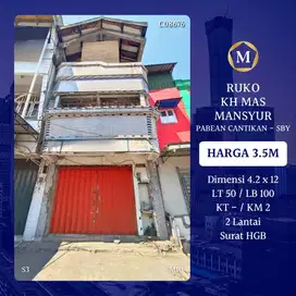 Ruko KH Mas Mansyur Pabean Cantikan Surabaya