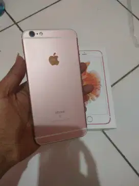Iphone 6s+ 64 gb fullset ios 15 lebih all operator