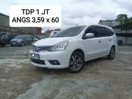 TDP Hanya 1 Juta Nissan Grand Livina 1.5 XV AT 2018 Putih