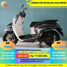 HONDA NEW SCOOPY FASHION 2023 CASH/KREDIT DP MURAH SYARAT MUDAH