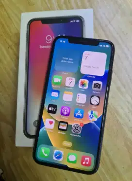 Iphone X 256gb fullset mulus