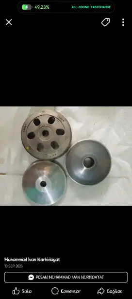 Bekas copotan beat deluxe dijual karna udah ganti racing