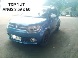 TDP Hanya 1 Juta Suzuki Ignis 1.2 GX AT 2017 Biru