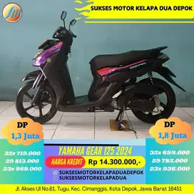 YAMAHA GEAR 125 2024 CASH/KREDIT SURAT LENGKAP SIAP PAKAI