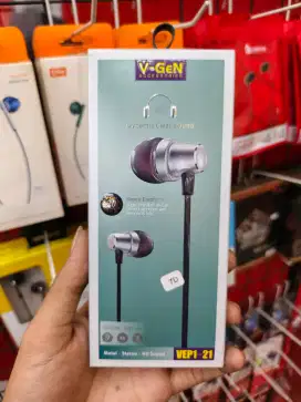 EARPHONE V-GEN VEP1-21