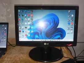 Monitor LCD LG 16 inch wide screen normal