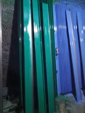Folding gate rolling door